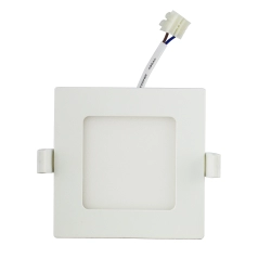 Panel Ultracienki kwadratowy downlight podtynkowy LED E6 6W neutralny